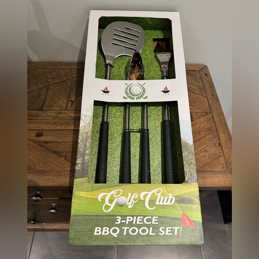 BBQ Tool Set - Black
